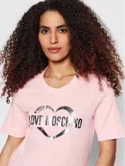LOVE MOSCHINO Γυναίκες T-shirts T-Shirt W4F153NM3876 Ροζ Regular FIt Ροζ -LOVE MOSCHINO Κατάστημα unnamed file 1020