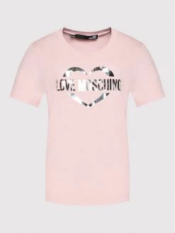 LOVE MOSCHINO Γυναίκες T-shirts T-Shirt W4F153NM3876 Ροζ Regular FIt Ροζ -LOVE MOSCHINO Κατάστημα unnamed file 1021