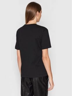 LOVE MOSCHINO Γυναίκες T-shirts T-Shirt W4H0616M 3876 Μαύρο Regular Fit Μαύρο -LOVE MOSCHINO Κατάστημα unnamed file 1049