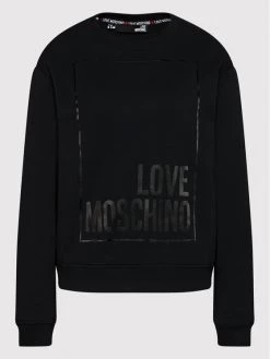 LOVE MOSCHINO Γυναίκες Μπλούζες Χωρίς Φερμουάρ Μπλούζα W630647M 4055 Μαύρο Regular Fit Μαύρο -LOVE MOSCHINO Κατάστημα unnamed file 1071