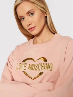 LOVE MOSCHINO Γυναίκες Μπλούζες Μπλούζα W630646E 2288 Ροζ Regular Fit Ροζ -LOVE MOSCHINO Κατάστημα unnamed file 1085
