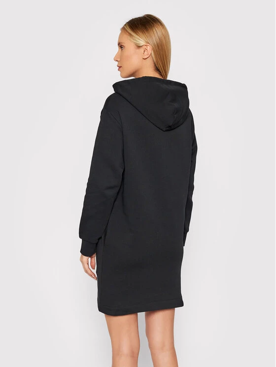 LOVE MOSCHINO Γυναίκες Πλεκτά Φορέματα Φόρεμα υφασμάτινο W5B2480M 4055 Μαύρο Regular Fit Μαύρο 3 LOVE MOSCHINO Γυναίκες Πλεκτά Φορέματα Φόρεμα υφασμάτινο W5B2480M 4055 Μαύρο Regular Fit Μαύρο - Image 3