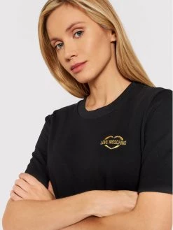 LOVE MOSCHINO Γυναίκες Καθημερινά Φορέματα Φόρεμα καθημερινό W5A0223E 2288 Μαύρο Regular Fit Μαύρο -LOVE MOSCHINO Κατάστημα unnamed file 1100