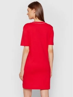 LOVE MOSCHINO Γυναίκες Καθημερινά Φορέματα Φόρεμα καθημερινό W5A0222M 3517 Κόκκινο Regular Fit Κόκκινο -LOVE MOSCHINO Κατάστημα unnamed file 1109