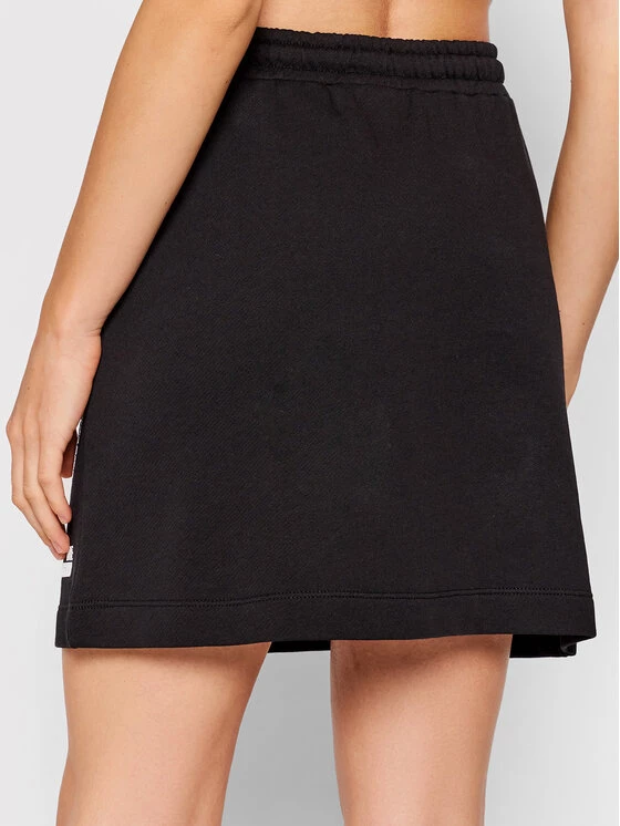 LOVE MOSCHINO Γυναίκες Mini Φούστα σε γραμμή Α W155804M 4055 Μαύρο Regular Fit Μαύρο 3 LOVE MOSCHINO Γυναίκες Mini Φούστα σε γραμμή Α W155804M 4055 Μαύρο Regular Fit Μαύρο - Image 3