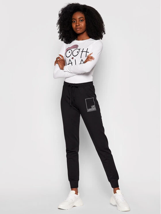 LOVE MOSCHINO Γυναίκες Μπλουζάκια Μπλουζάκι W4G521E 2264 Λευκό Regular Fit Λευκό 2 LOVE MOSCHINO Γυναίκες Μπλουζάκια Μπλουζάκι W4G521E 2264 Λευκό Regular Fit Λευκό - Image 2