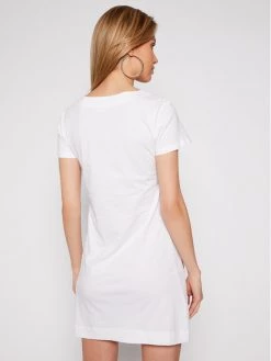 LOVE MOSCHINO Γυναίκες Καθημερινά Φορέματα Φόρεμα καθημερινό W592914M 3876 Λευκό Regular Fit Λευκό -LOVE MOSCHINO Κατάστημα unnamed file 1164