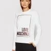 LOVE MOSCHINO Γυναίκες Μπλούζες Χωρίς Φερμουάρ Μπλούζα W630220E 2180 Λευκό Regular Fit Λευκό