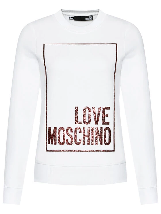 LOVE MOSCHINO Γυναίκες Μπλούζες Χωρίς Φερμουάρ Μπλούζα W630220E 2180 Λευκό Regular Fit Λευκό 5 LOVE MOSCHINO Γυναίκες Μπλούζες Χωρίς Φερμουάρ Μπλούζα W630220E 2180 Λευκό Regular Fit Λευκό - Image 5