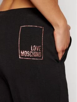 LOVE MOSCHINO Γυναίκες Παντελόνια Φόρμας Παντελόνι φόρμας W155702E 2180 Μαύρο Regular Fit Μαύρο -LOVE MOSCHINO Κατάστημα unnamed file 1210