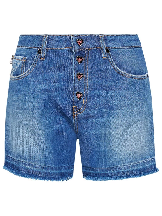 LOVE MOSCHINO Γυναίκες Τζιν Σορτς Τζιν σορτσάκια WO10483T 085A Μπλε Regular Fit Μπλε 5 LOVE MOSCHINO Γυναίκες Τζιν Σορτς Τζιν σορτσάκια WO10483T 085A Μπλε Regular Fit Μπλε - Image 5