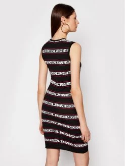 LOVE MOSCHINO Γυναίκες Πλεκτά Φορέματα Φόρεμα υφασμάτινο WS52R10X 1422 Μαύρο Regular Fit Μαύρο -LOVE MOSCHINO Κατάστημα unnamed file 1248