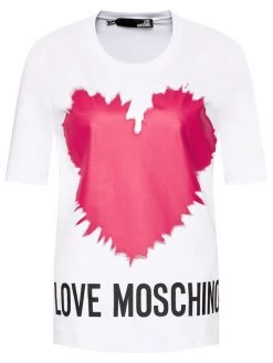 LOVE MOSCHINO Γυναίκες T-shirts T-Shirt W4F153AM 3876 Λευκό Regular Fit Λευκό 9 LOVE MOSCHINO Γυναίκες T-shirts T-Shirt W4F153AM 3876 Λευκό Regular Fit Λευκό -LOVE MOSCHINO Κατάστημα unnamed file 1255