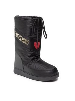 LOVE MOSCHINO Κατάστημα 20 LOVE MOSCHINO Γυναίκες Μπότες Χιονιού Παπούτσια JA24032G1FISY000 Μαύρο Μαύρο
