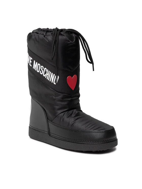 LOVE MOSCHINO Γυναίκες Μπότες Χιονιού Παπούτσια JA24032G1FISA000 Μαύρο Μαύρο 1 LOVE MOSCHINO Γυναίκες Μπότες Χιονιού Παπούτσια JA24032G1FISA000 Μαύρο Μαύρο