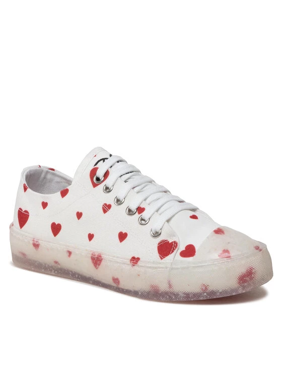 LOVE MOSCHINO Γυναίκες Κλειστά Παπούτσια Sneakers JA15453G0EJH1100 Λευκό Λευκό 1 LOVE MOSCHINO Γυναίκες Κλειστά Παπούτσια Sneakers JA15453G0EJH1100 Λευκό Λευκό
