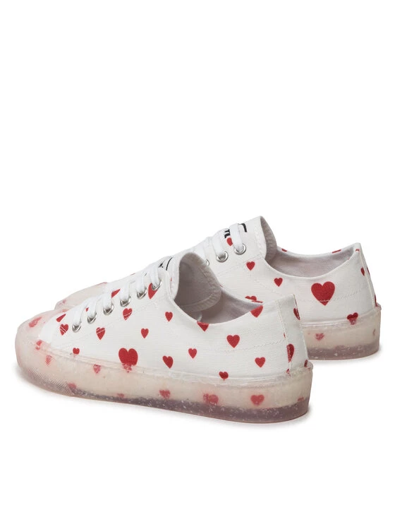 LOVE MOSCHINO Γυναίκες Κλειστά Παπούτσια Sneakers JA15453G0EJH1100 Λευκό Λευκό 3 LOVE MOSCHINO Γυναίκες Κλειστά Παπούτσια Sneakers JA15453G0EJH1100 Λευκό Λευκό - Image 3