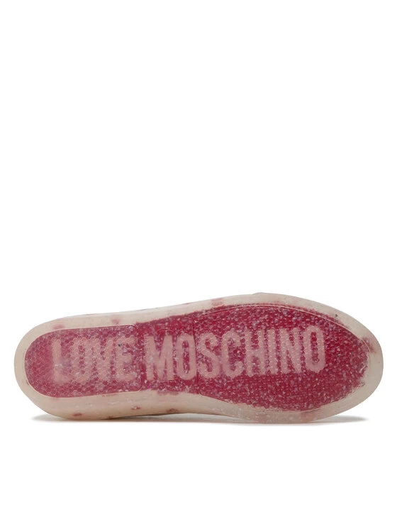 LOVE MOSCHINO Γυναίκες Κλειστά Παπούτσια Sneakers JA15453G0EJH1100 Λευκό Λευκό 4 LOVE MOSCHINO Γυναίκες Κλειστά Παπούτσια Sneakers JA15453G0EJH1100 Λευκό Λευκό - Image 4