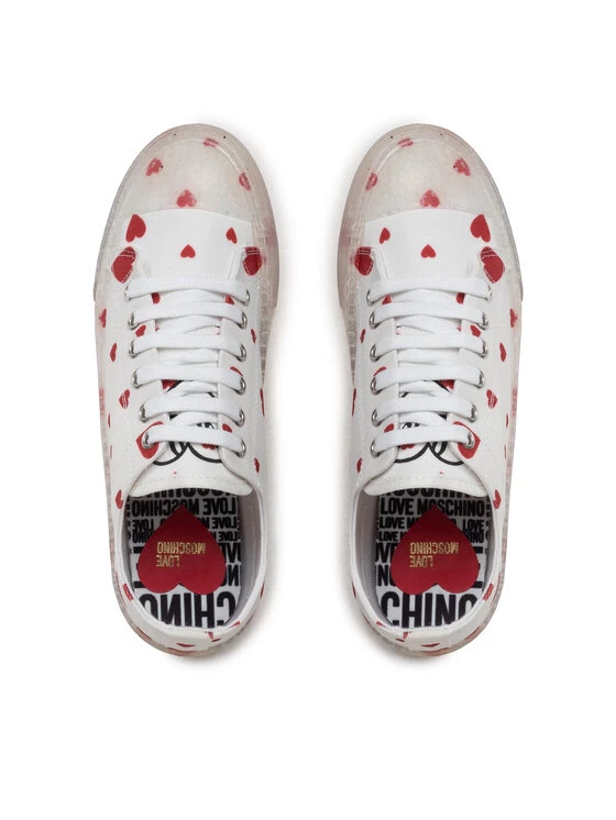 LOVE MOSCHINO Γυναίκες Κλειστά Παπούτσια Sneakers JA15453G0EJH1100 Λευκό Λευκό 6 LOVE MOSCHINO Γυναίκες Κλειστά Παπούτσια Sneakers JA15453G0EJH1100 Λευκό Λευκό - Image 6