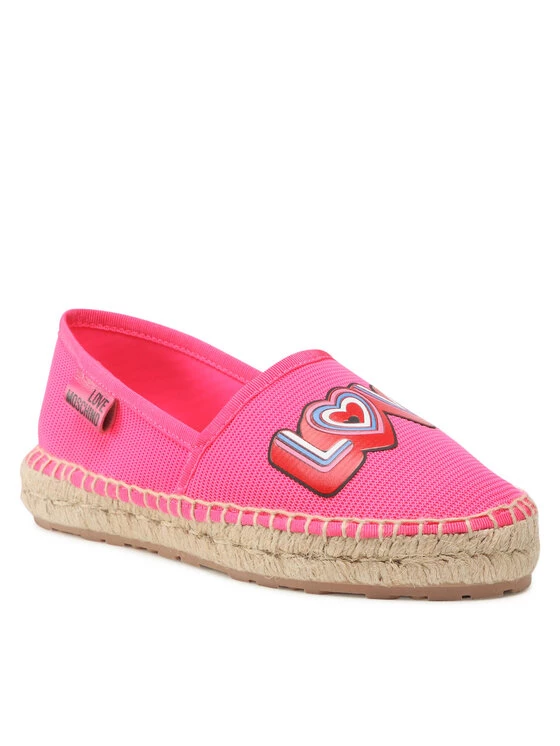 LOVE MOSCHINO Γυναίκες Κλειστά Παπούτσια Εσπαντρίγιες JA10192G0EJI0604 Ροζ Ροζ 1 LOVE MOSCHINO Γυναίκες Κλειστά Παπούτσια Εσπαντρίγιες JA10192G0EJI0604 Ροζ Ροζ