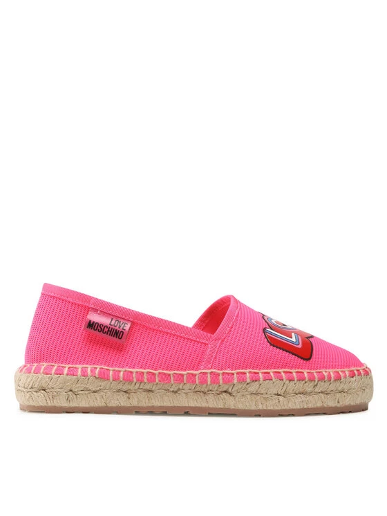 LOVE MOSCHINO Γυναίκες Κλειστά Παπούτσια Εσπαντρίγιες JA10192G0EJI0604 Ροζ Ροζ 2 LOVE MOSCHINO Γυναίκες Κλειστά Παπούτσια Εσπαντρίγιες JA10192G0EJI0604 Ροζ Ροζ - Image 2