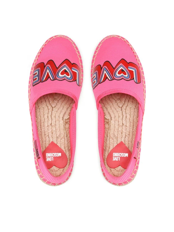 LOVE MOSCHINO Γυναίκες Κλειστά Παπούτσια Εσπαντρίγιες JA10192G0EJI0604 Ροζ Ροζ 6 LOVE MOSCHINO Γυναίκες Κλειστά Παπούτσια Εσπαντρίγιες JA10192G0EJI0604 Ροζ Ροζ - Image 6