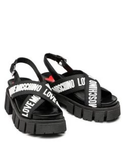 LOVE MOSCHINO Γυναίκες Σανδάλια JA16287G0EJN300A Μαύρο Μαύρο -LOVE MOSCHINO Κατάστημα unnamed file 1313