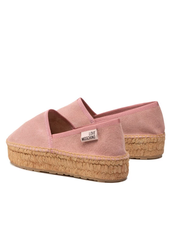 LOVE MOSCHINO Γυναίκες Κλειστά Παπούτσια Εσπαντρίγιες JA10063G1EIG0609 Ροζ Ροζ 3 LOVE MOSCHINO Γυναίκες Κλειστά Παπούτσια Εσπαντρίγιες JA10063G1EIG0609 Ροζ Ροζ - Image 3