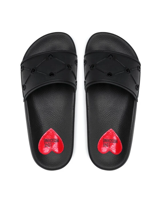 LOVE MOSCHINO Γυναίκες Παντόφλες JA28082G1EI18000 Μαύρο Μαύρο 6 LOVE MOSCHINO Γυναίκες Παντόφλες JA28082G1EI18000 Μαύρο Μαύρο - Image 6
