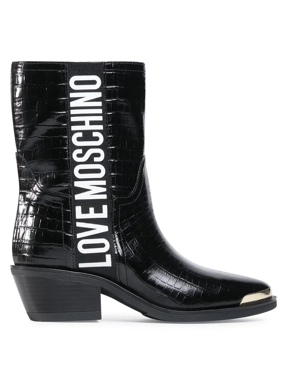LOVE MOSCHINO Γυναίκες Μποτάκια JA21415G0BJM0000 Μαύρο Μαύρο 2 LOVE MOSCHINO Γυναίκες Μποτάκια JA21415G0BJM0000 Μαύρο Μαύρο - Image 2
