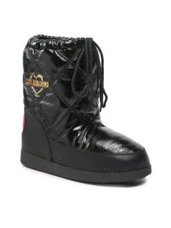 LOVE MOSCHINO Γυναίκες Μπότες Χιονιού JA24982G0FISW000 Μαύρο Μαύρο