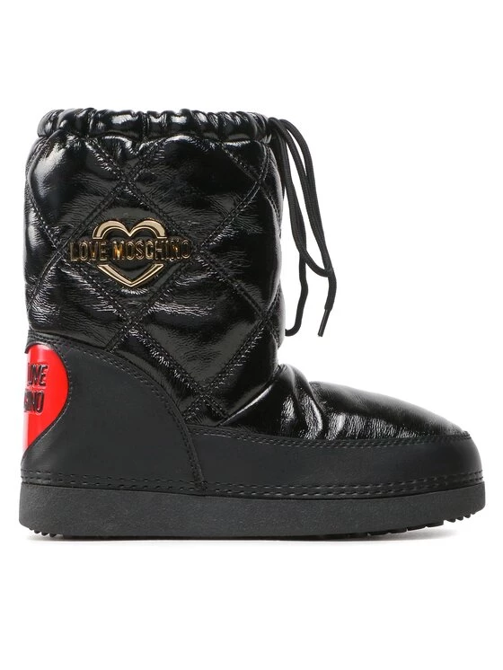 LOVE MOSCHINO Γυναίκες Μπότες Χιονιού JA24982G0FISW000 Μαύρο Μαύρο 2 LOVE MOSCHINO Γυναίκες Μπότες Χιονιού JA24982G0FISW000 Μαύρο Μαύρο - Image 2