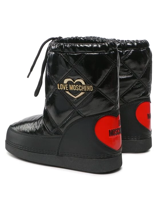 LOVE MOSCHINO Γυναίκες Μπότες Χιονιού JA24982G0FISW000 Μαύρο Μαύρο 3 LOVE MOSCHINO Γυναίκες Μπότες Χιονιού JA24982G0FISW000 Μαύρο Μαύρο - Image 3