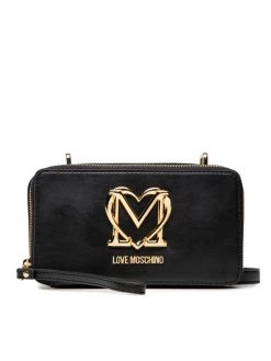 LOVE MOSCHINO Γυναίκες Τσάντες Χιαστί Τσάντα JC4411PP0FKQ0000 Μαύρο Μαύρο