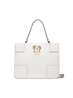 LOVE MOSCHINO Γυναίκες Τσάντες με Χερούλι Τσάντα JC4412PP0FKQ0120 Λευκό Λευκό