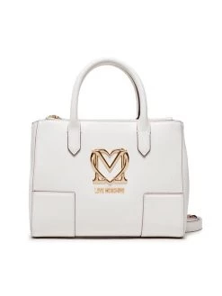 LOVE MOSCHINO Γυναίκες Τσάντες με Χερούλι Τσάντα JC4410PP0FKQ0120 Λευκό Λευκό