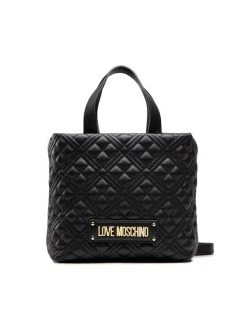 LOVE MOSCHINO Γυναίκες Τσάντες με Χερούλι Τσάντα JC4312PP0FLA0000 Μαύρο Μαύρο