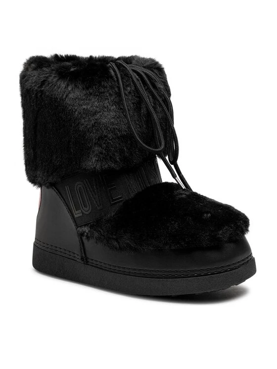 LOVE MOSCHINO Γυναίκες Μπότες Χιονιού JA24422G0FIT2000 Μαύρο Μαύρο 1 LOVE MOSCHINO Γυναίκες Μπότες Χιονιού JA24422G0FIT2000 Μαύρο Μαύρο