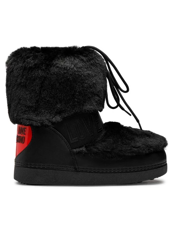 LOVE MOSCHINO Γυναίκες Μπότες Χιονιού JA24422G0FIT2000 Μαύρο Μαύρο 2 LOVE MOSCHINO Γυναίκες Μπότες Χιονιού JA24422G0FIT2000 Μαύρο Μαύρο - Image 2