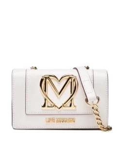 LOVE MOSCHINO Γυναίκες Τσάντες Χιαστί Τσάντα JC4414PP0FKQ0120 Λευκό Λευκό