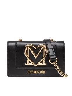 LOVE MOSCHINO Κατάστημα 22 LOVE MOSCHINO Γυναίκες Τσάντες Χιαστί Τσάντα JC4414PP0FKQ0000 Μαύρο Μαύρο