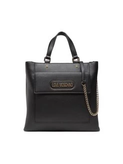 LOVE MOSCHINO Γυναίκες Τσάντες με Χερούλι Τσάντα JC4398PP0FKP0000 Μαύρο Μαύρο