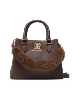 LOVE MOSCHINO Γυναίκες Τσάντες με Χερούλι Τσάντα JC4392PP0FKO0300 Καφέ Καφέ