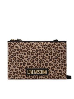 LOVE MOSCHINO Γυναίκες Τσάντες Χιαστί Τσάντα JC4377PP0FKM131A Καφέ Καφέ