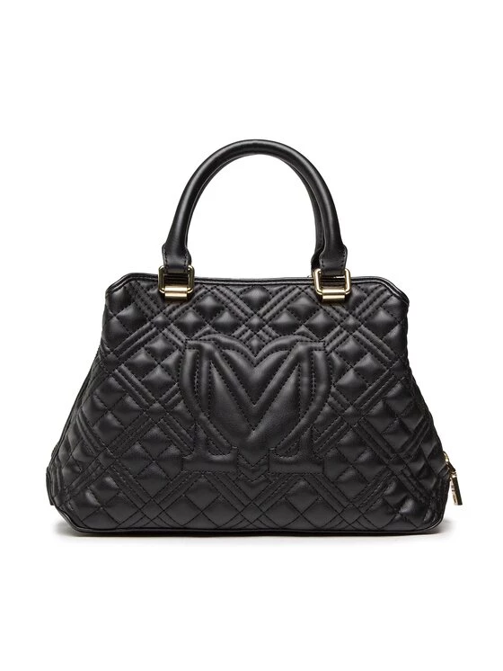 LOVE MOSCHINO Γυναίκες Τσάντες με Χερούλι Τσάντα JC4323PP0FLA0000 Μαύρο Μαύρο 4 LOVE MOSCHINO Γυναίκες Τσάντες με Χερούλι Τσάντα JC4323PP0FLA0000 Μαύρο Μαύρο - Image 4