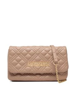 LOVE MOSCHINO Γυναίκες Τσάντες Χιαστί Τσάντα JC4097PP0FLT0209 Μπεζ Μπεζ