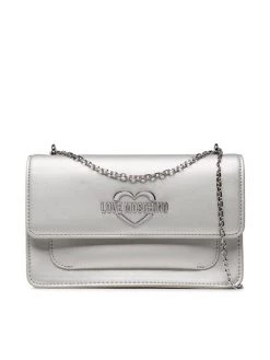 LOVE MOSCHINO Γυναίκες Τσάντες Βραδινές Τσάντα JC4096PP0FLM0902 Ασημί Ασημί
