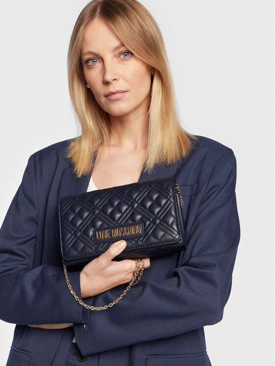 LOVE MOSCHINO Γυναίκες Τσάντες Βραδινές Τσάντα JC4079PP0FLA0750 Σκούρο μπλε Σκούρο μπλε 5 LOVE MOSCHINO Γυναίκες Τσάντες Βραδινές Τσάντα JC4079PP0FLA0750 Σκούρο μπλε Σκούρο μπλε - Image 5