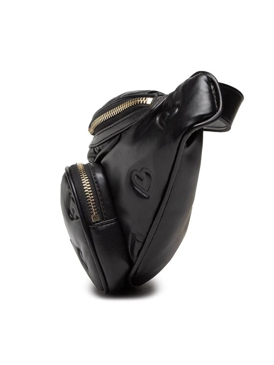 LOVE MOSCHINO Γυναίκες Τσαντάκια Μέσης Τσαντάκι μέσης JC4039PP1FLD0000 Μαύρο Μαύρο 3 LOVE MOSCHINO Γυναίκες Τσαντάκια Μέσης Τσαντάκι μέσης JC4039PP1FLD0000 Μαύρο Μαύρο - Image 3