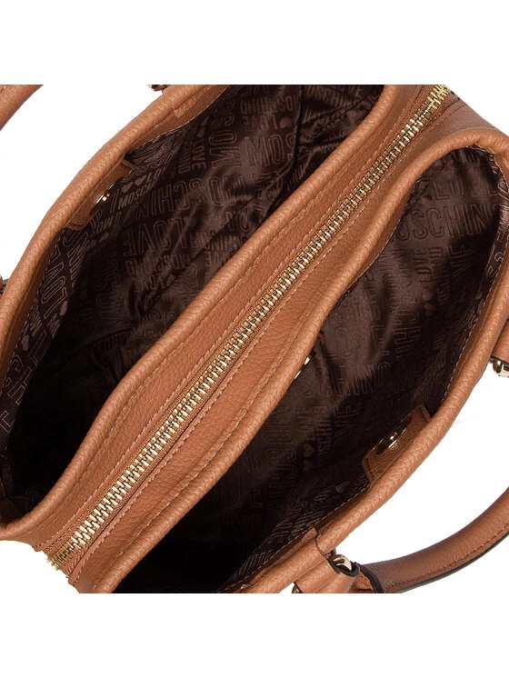 LOVE MOSCHINO Γυναίκες Τσάντες με Χερούλι Τσάντα JC4032PP1FLB0201 Καφέ Καφέ 5 LOVE MOSCHINO Γυναίκες Τσάντες με Χερούλι Τσάντα JC4032PP1FLB0201 Καφέ Καφέ - Image 5